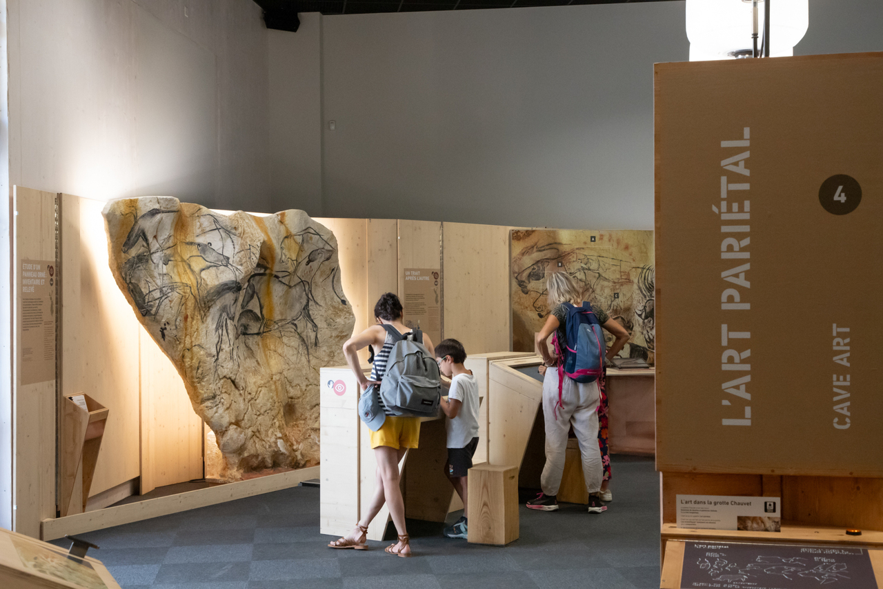 Copyright Romain Hérisson - Grotte Chauvet 2 Ardèche