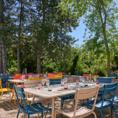 Parc du restaurant