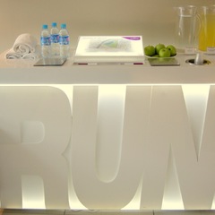 Running corner