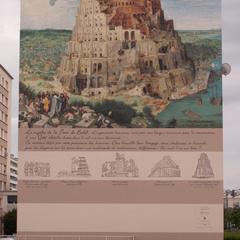 Fresque La Tour de Babel