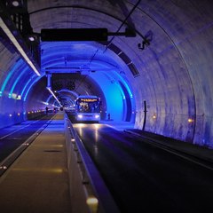 Tube modes doux - tunnel de la Croix-Rousse