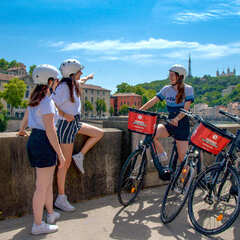 Visite de Lyon à vélo électrique