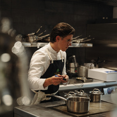 En cuisine - La Table de Déodat