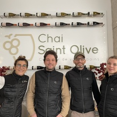 L'équipe du Chai Saint Olive