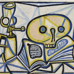 Pablo Picasso, Vanité, 1er mars 1946. Huile sur contreplaqué.