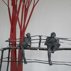 Bronze Isabelle De Johanto- sculpture Bernard Autin