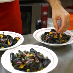 Moules au Curry