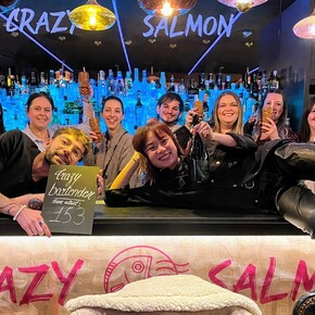 Copyright crazy salmon