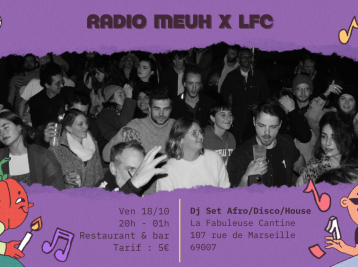 DJ SET - Radio Meuh Du 18 au 19 oct 2024