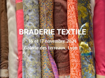 Braderie de textiles français de la coopérative... Du 16 au 17 nov 2024