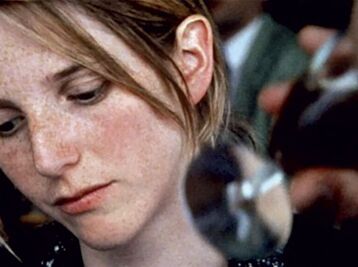 Copyright Sandrine Kiberlain dans En avoir (ou pas) de Laetitia Masson (1995) © Dacia Films