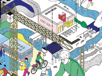 Copyright Graphisme Marina Glavanovic / Illustration Sophie Della Corte