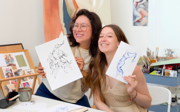 Leonor Roversi x Sol&egrave;ne Meunier - Hermanas libres et indomables_Lyon 2&egrave;me