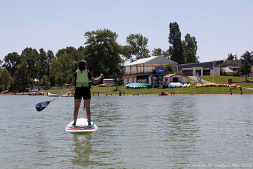 Stand Up Paddle. Grand Parc Miribel Jonage