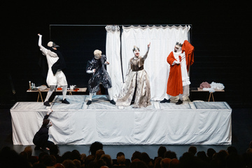 Moli&egrave;re et ses masques_Lyon 2&egrave;me