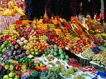 Marche Alimentaire Place Carnot Lyon France