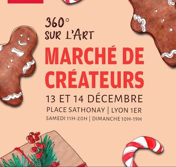 Marché de créateurs « 360° sur l'Art »_Lyon 1er