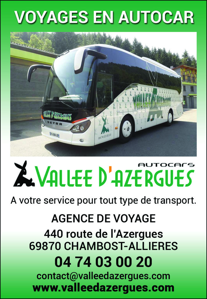 Copyright Autocars de la Vallée d'Azergues