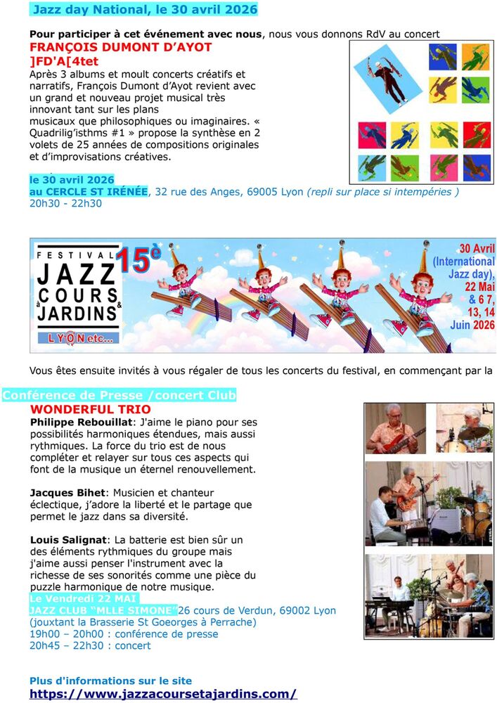 Copyright FD'A Quartet