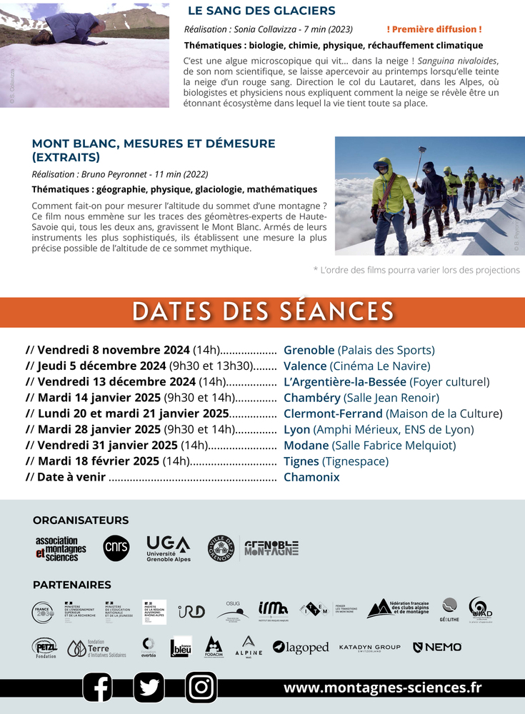 Copyright Association Montagnes et Sciences