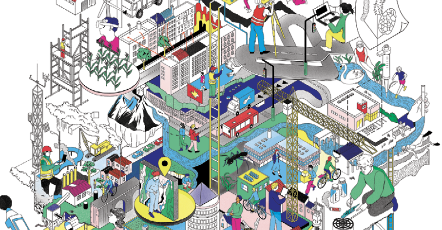 Copyright Graphisme Marina Glavanovic / Illustration Sophie Della Corte