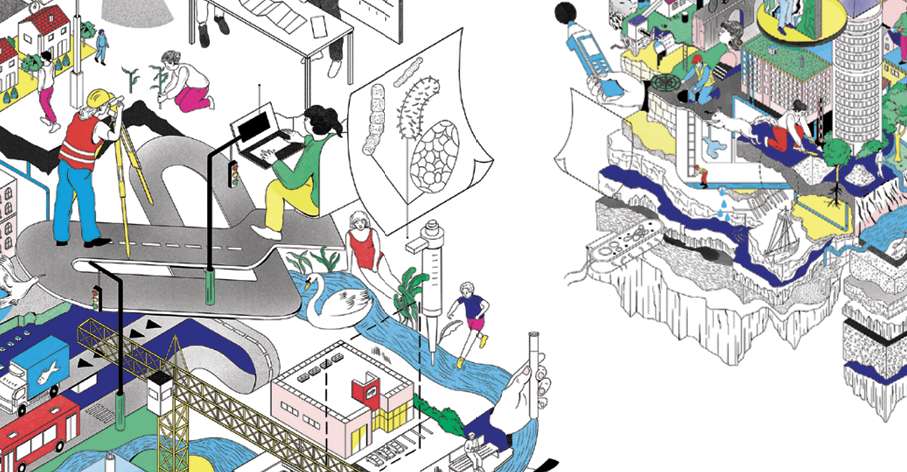 Copyright Graphisme Marina Glavanovic / Illustration Sophie Della Corte